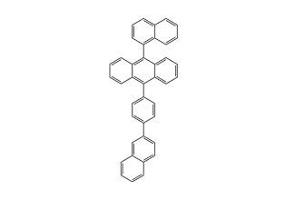 9-(1-Naphthalenyl)-10-(4-(2-naphthalenyl)phenyl)anthracene 1026768-26-2 C40H26