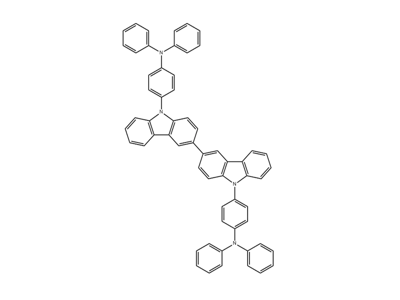 4,4'-(9H,9'H-3,3'-bicarbazole- 9,9'-diyl)bis(N,N-diphenylaniline) 1032174-52-9 C60H42N4