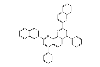 2,9-Bis(naphthalen-2-yl)-4,7-diphenyl-1,10-phenanthroline 1174006-43-9 C44H28N2