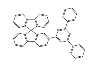 1,3,5-Triazine, 2,4-diphenyl-6-(9,9'-spirobi[9H-fluoren]-2-yl)- 1207176-84-8 C40H25N3
