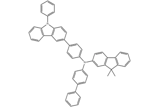 9H-Fluoren-2-aMine,N-[1,1'-biphenyl]-4-yl-9,9-diMethyl-N-[4-(9-phenyl-9H-carbazol-3-yl)phenyl]- 1242056-42-3 C51H38N2