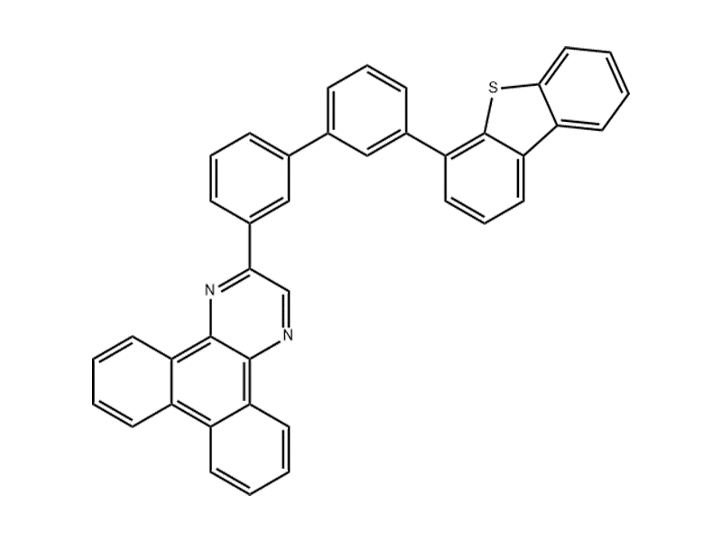 Dibenzo[f,h]quinoxaline, 2-[3'-(4-dibenzothienyl)[1,1'-biphenyl]-3-yl]- 1332748-57-8 C40H24N2S