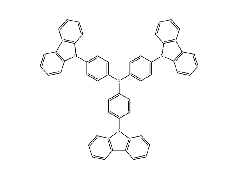 4,4',4''-Tris(carbazol-9-yl)-triphenylamine 139092-78-7 C54H36N4