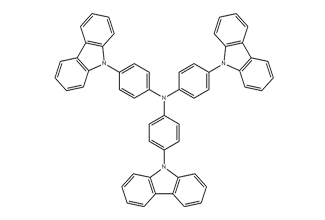 4,4',4''-Tris(carbazol-9-yl)-triphenylamine 139092-78-7 C54H36N4