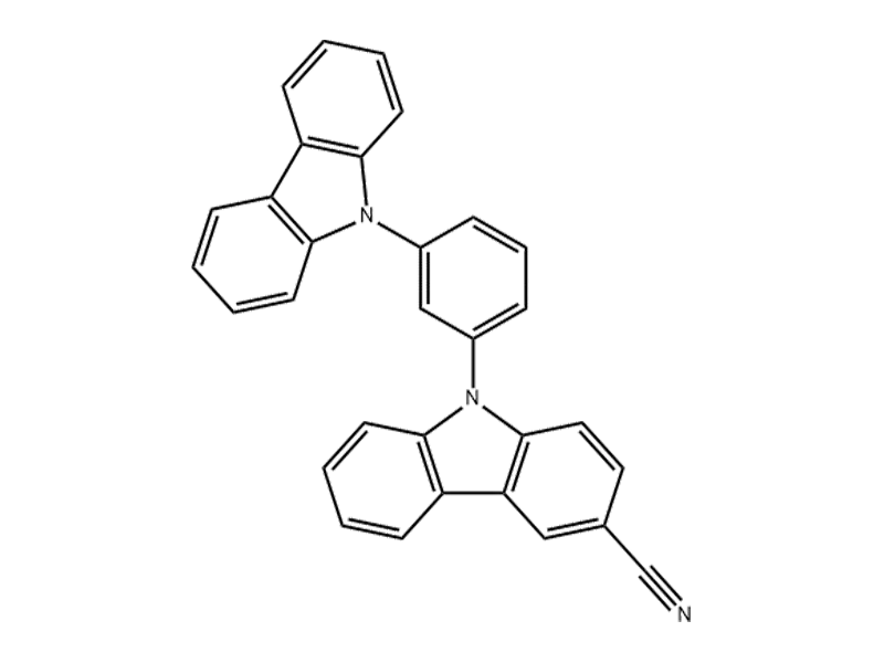 9H-Carbazole-3-carbonitrile, 9-[3-(9H-carbazol-9-yl)phenyl]- 1392506-99-8 C31H19N3
