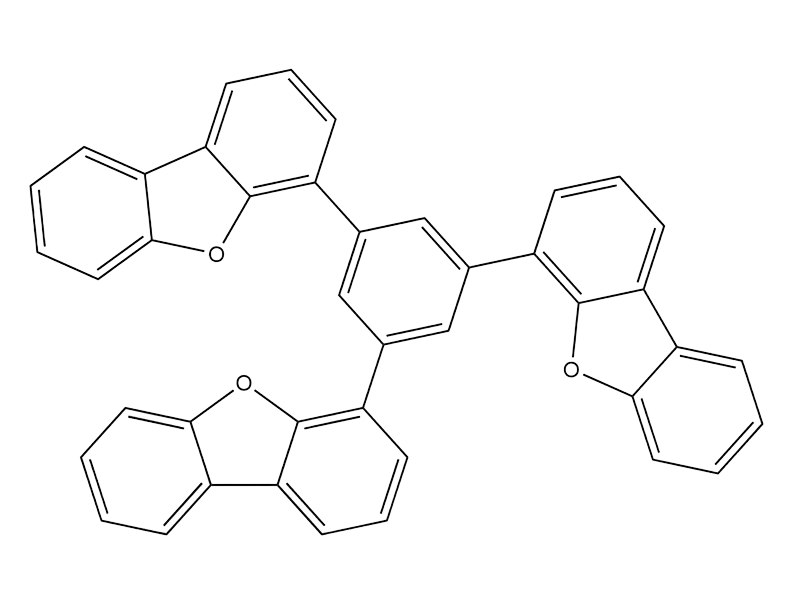 4,4′,4′′-(1,3,5-Benzenetriyl)tris[dibenzofuran] 1408236-81-6 C42H24O3