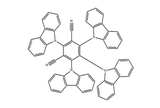 2,4,5,6-Tetra(9H-carbazol-9-yl)isophthalonitrile 1416881-52-1 C56H32N6