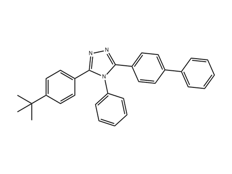 3-(Biphenyl-4-yl)-5-(4-tert-butylphenyl)-4-phenyl-4H-1,2,4-triazole 150405-69-9 C30H27N3