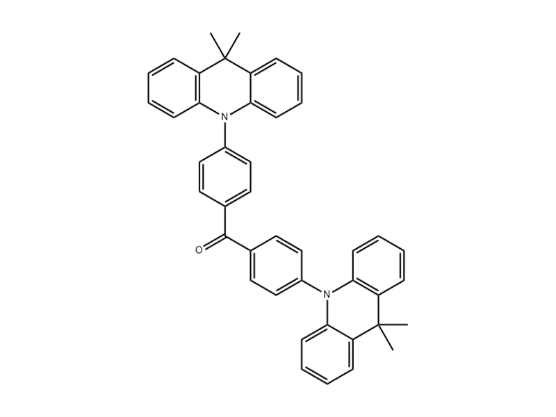 Bis(4-(9,9-dimethylacridin-10(9H)-yl)phenyl)methanone 1685287-55-1 C43H36N2O