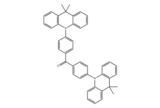 Bis(4-(9,9-dimethylacridin-10(9H)-yl)phenyl)methanone 1685287-55-1 C43H36N2O