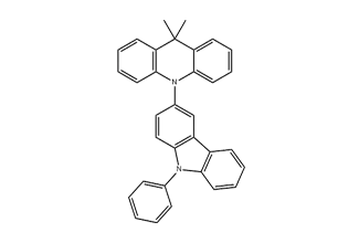 9,9-Dimethyl-10-(9-phenyl-9H-carbazol-2-yl)-9,10-dihydro-acridine 1705584-08-2 C33H26N2
