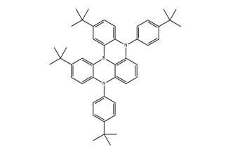 5H,9H-[1,4]Benzazaborino[2,3,4-kl]phenazaborine, 2,12-bis(1,1-dimethylethyl)-5,9-bis[4-(1,1-dimethylethyl)phenyl]- 1802003-07-1 C46H53BN2