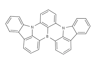 Indolo[3,2,1-de]indolo[3',2',1':8,1][1,4]benzazaborino[2,3,4-kl]phenazaborine 2170487-27-9 C30H17BN2