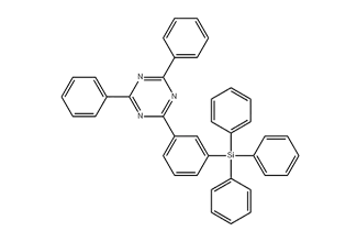 2,4-Diphenyl-6-(3-(triphenylsilyl)phenyl)-1,3,5-triazine 2254737-32-9 C39H29N3Si