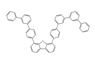 Dibenzofuran, 4-[1,1':3',1'':3'',1'''-quaterphenyl]-4-yl-6-[1,1':3',1''-terphenyl]-4-yl- 2446854-86-8 C54H36O