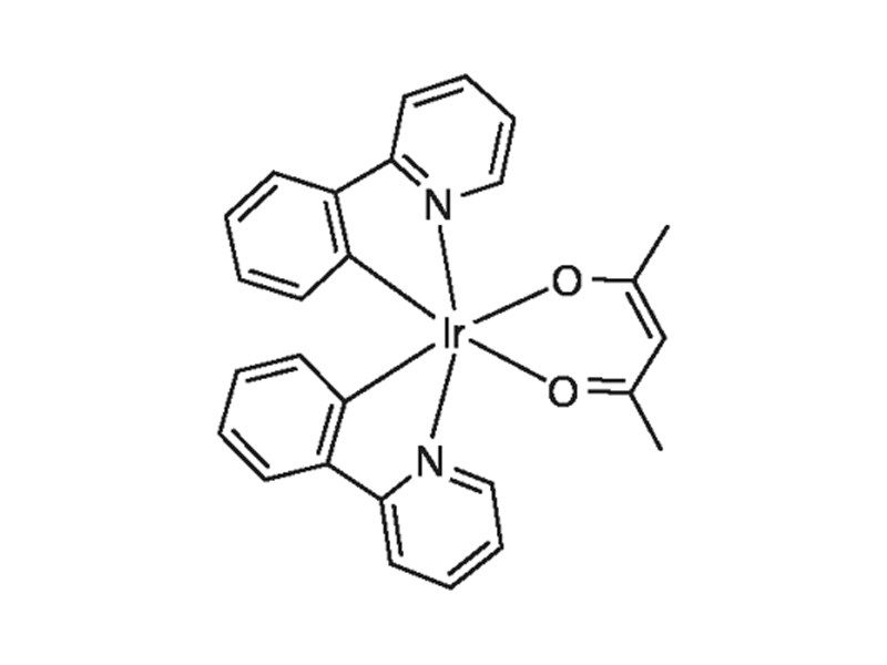 Acetylacetonatobis(2-phenylpyridine)iridium 337526-85-9 C27H23IrN2O2