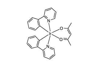 Acetylacetonatobis(2-phenylpyridine)iridium 337526-85-9 C27H23IrN2O2