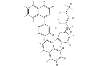 Bis(1-phenyl-isoquinoline)(Acetylacetonato)iridium(III) 435294-03-4 C35H28IrN2O2-2
