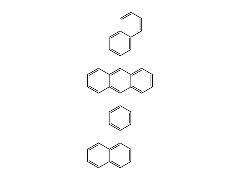 9-(2-Naphthalenyl)-10-[4-(1-naphthalenyl)phenyl]-anthracene 667940-34-3 C40H26