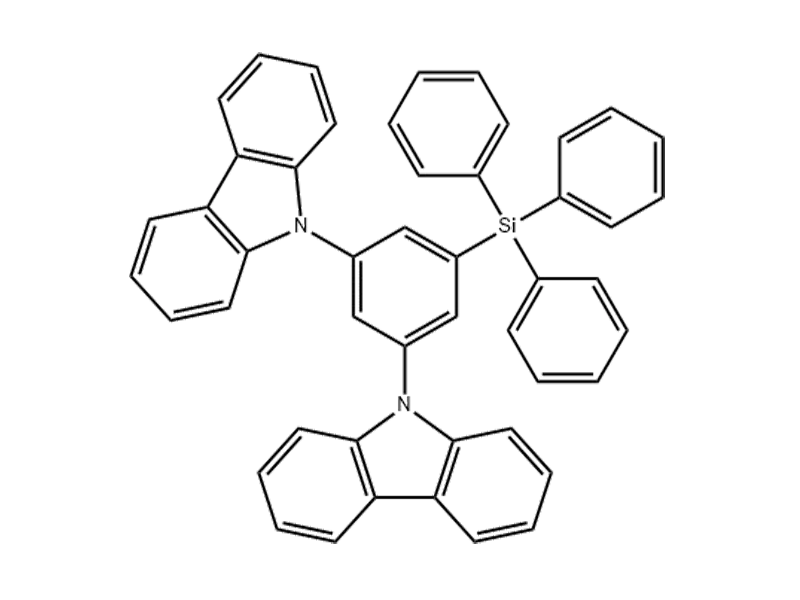 9,9'-(5-(Triphenylsilyl)-1,3-phenylene)bis(9H-carba) 850221-63-5 C48H34N2Si