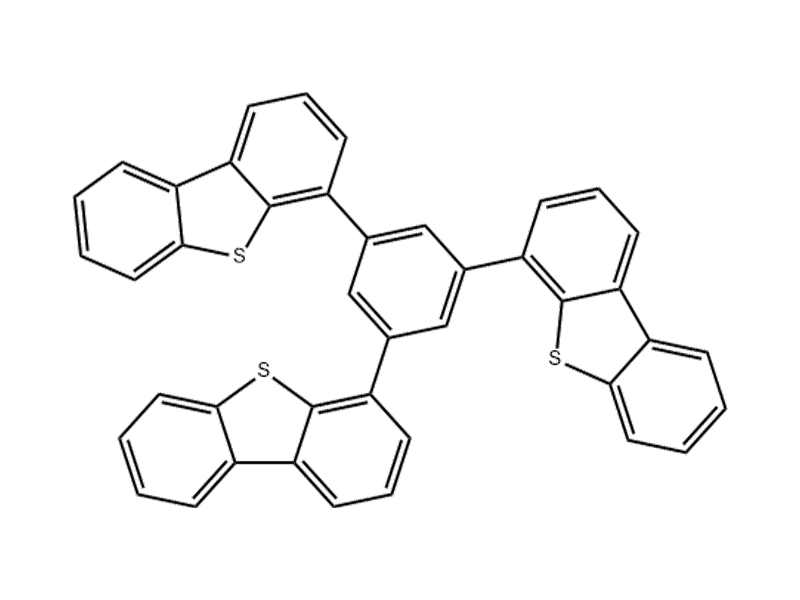 Dibenzothiophene, 4,4',4''-(1,3,5-benzenetriyl)tris- 892552-49-7 C42H24S3