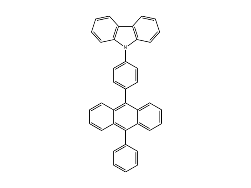 9H-Carbazole, 9-[4-(10-phenyl-9-anthracenyl)phenyl]- 910647-23-3 C38H25N