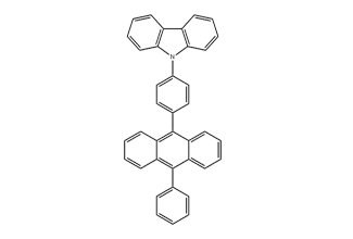 9H-Carbazole, 9-[4-(10-phenyl-9-anthracenyl)phenyl]- 910647-23-3 C38H25N