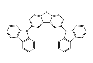 9,9'-(2,8-Dibenzothiophenediyl)bis-9H-carbazole 913738-04-2 C36H22N2S