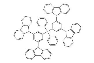 Bis[3,5-di(9H-carbazol-9-yl)phenyl]diphenylsilane 944465-42-3 C72H48N4Si