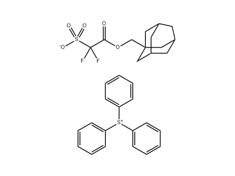 Triphenylsulfonium salt with 1-(tricyclo[3.3.1.13,7]dec-1-ylmethyl) 2,2-difluoro-2-sulfoacetate (1:1) 1022939-88-3