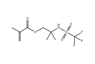 2-Methyl-2-(trifluoromethylsulfonamido)propyl methacrylate 1268257-44-8 C9H14F3NO4S