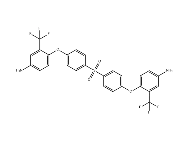 4,4-Bis[4-amino-2-(trifluoromethyl)phenoxy]phenyl sulfone 138322-14-2 C26H18F6N2O4S