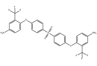 4,4-Bis[4-amino-2-(trifluoromethyl)phenoxy]phenyl sulfone 138322-14-2 C26H18F6N2O4S