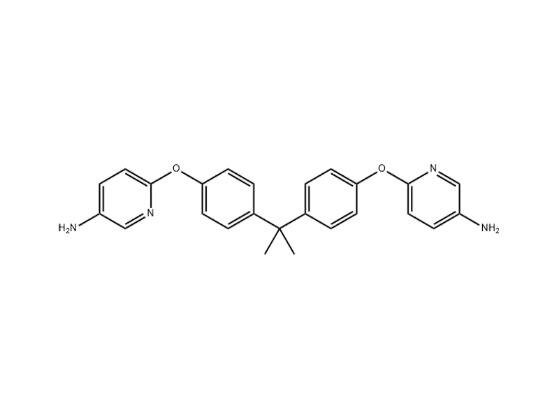 2,2’-Bis[4-(5-amino-2-pyridinoxy)phenyl]propane 1621090-03-6 C25H24N4O2