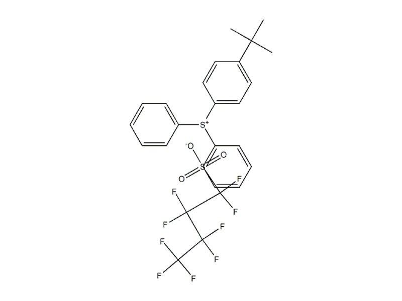 (4-Tert-butylphenyl)diphenylsulfonium perfluorobutanesulfonate 258872-05-8 C26H23F9O3S2