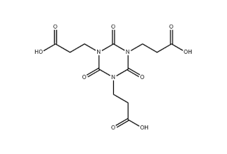 Tris(2-carboxyethyl) Isocyanurate 2904-41-8 C12H15N3O9