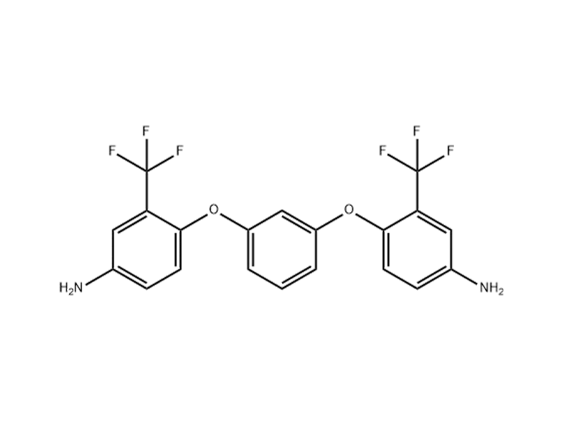 1,3-Bis(2-trifluoromethyl-4-aminophenoxy)phenyl 302325-34-4 C20H14F6N2O2