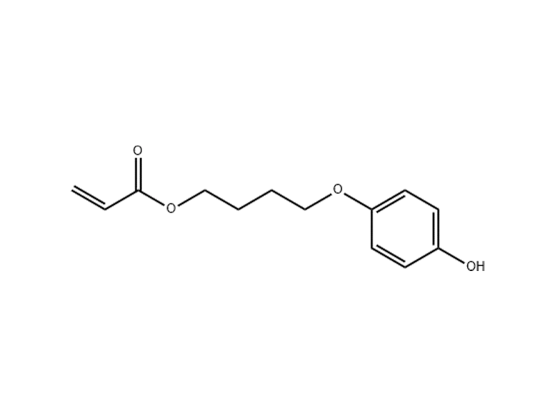 2-Propenoic acid, 4-(4-hydroxyphenoxy)butyl ester 596121-33-4 C13H16O4