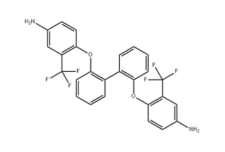 2,2-Bis[4-amino-2-(trifluoromethyl)phenoxy]biphenyl 710323-81-2 C26H18F6N2O2