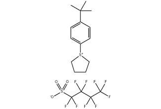 4-t-Butylphenyltetramethylenesulfonium perfluoro-1-butanesulfonate 900188-13-8 C18H21F9O3S2