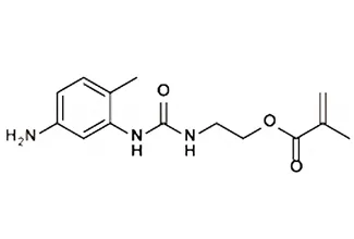 2-(3-(5-Amino-2-methylphenyl)ureido)ethyl methacrylate C15H21N3O3